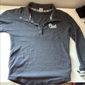 PINK Victoria's Secret Charcoal Pullover
